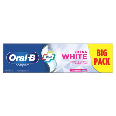 Oral-B Complete Plus Extra White Toothpaste 100ml