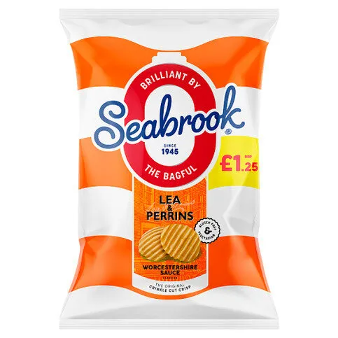 Seabrook Lea & Perrins Worcestershire Sauce Flavour 70g