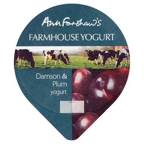 Ann Forshaw's Farmhouse Yogurt Damson & Plum 140g