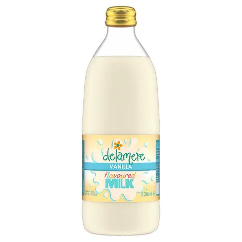 Delamere Vanilla Flavoured Milk 500ml