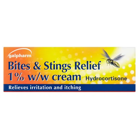 Galpharm Hydrocortisone Bites & Stings Relief 1% w/w Cream 10g