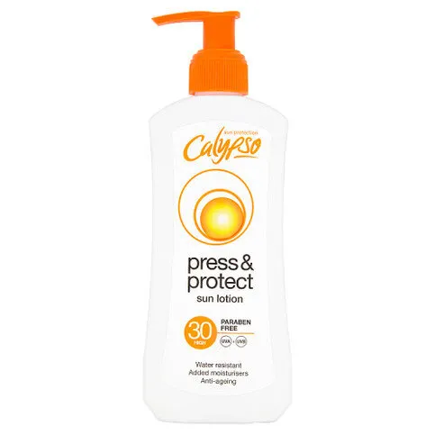 Calypso Sun Protection Press & Protect Sun Lotion SPF30 High 200ml