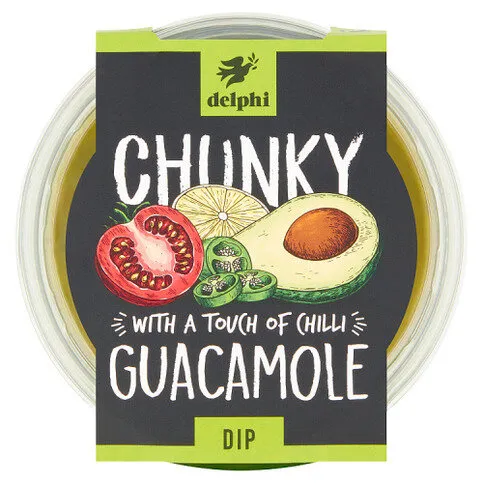 Delphi Chunky Guacamole Dip 150g