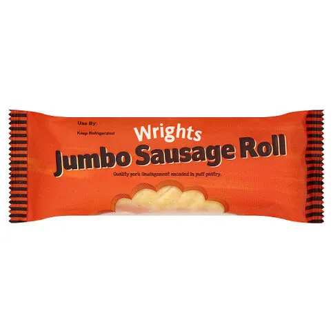 Wrights Jumbo Sausage Roll