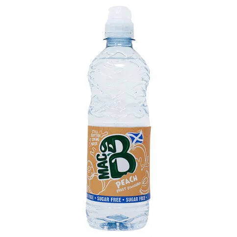 Mac B Still Scottish Spring Water Peach Fruit Flavoured 500ml
