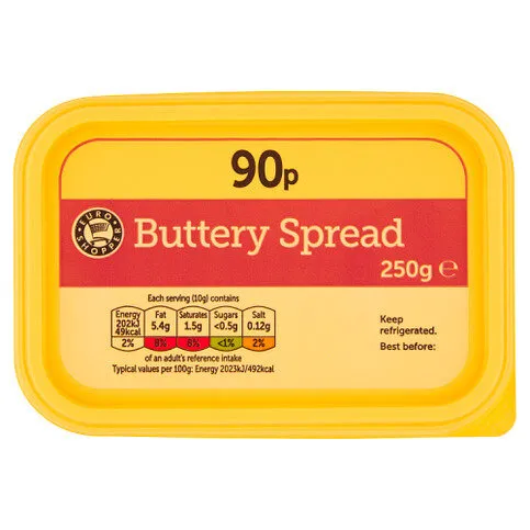 Euro Shopper Buttery Spread 250g