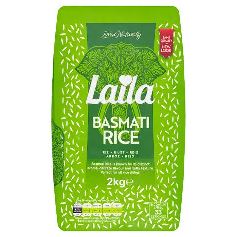 Laila Basmati Rice 2kg