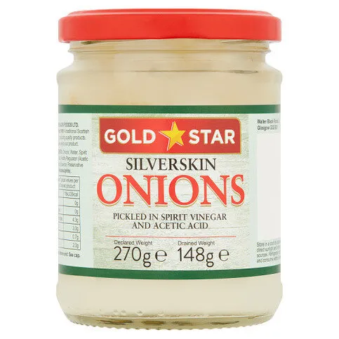 Gold Star Silverskin Onions 270g