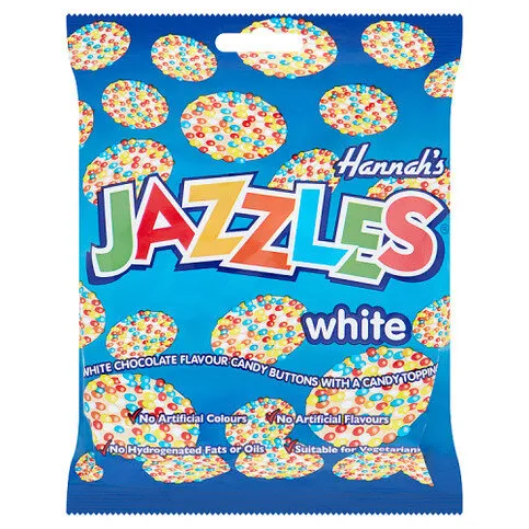 Hannah's Jazzles White 200g