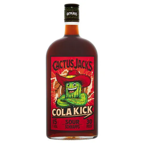 Cactus Jack's Cola Kick Sour Schnapps 70cl