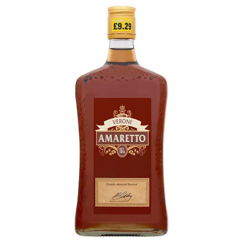 Veroni Amaretto Classic Almond Flavour 70cl