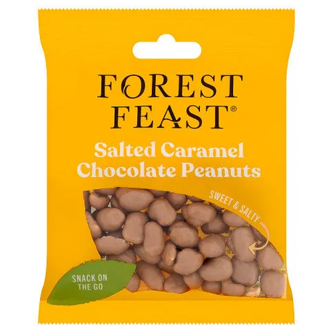 Forest Feast Salted Caramel Chocolate Peanuts 60g