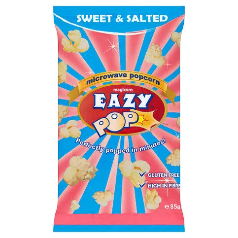 Eazy Pop Magicorn Sweet & Salted Microwave Popcorn 85g