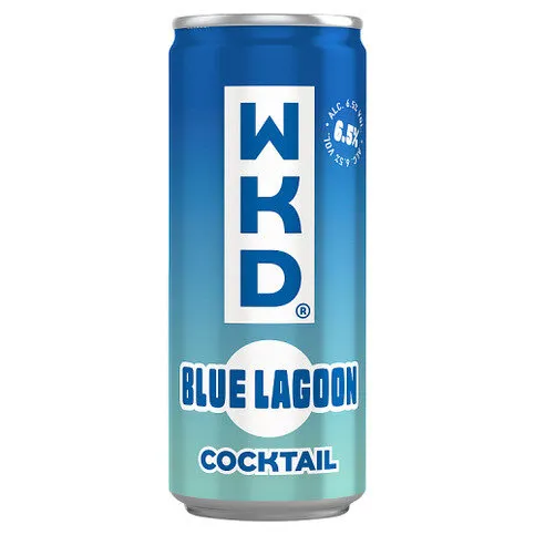 WKD Blue Lagoon Cocktail 330ml