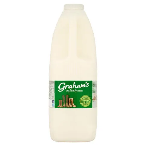 Graham's 2 Litres Semi Skimmed Milk
