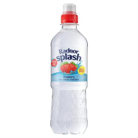 Radnor Splash Strawberry Still Flavoured Spring Water 500ml