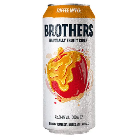 Brothers Toffee Apple Naturally Fruity Cider 500ml
