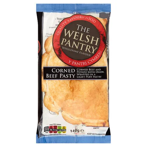 The Welsh Pantry Corned Beef Pasty 140g