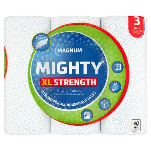 MAGNUM MIGHTY KITCHEN ROLL 3 ROLL