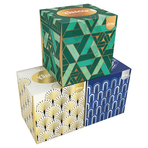 Kleenex® Collection Tissues Cube Single