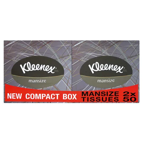 Kleenex® Mansize Compact Twin Pack