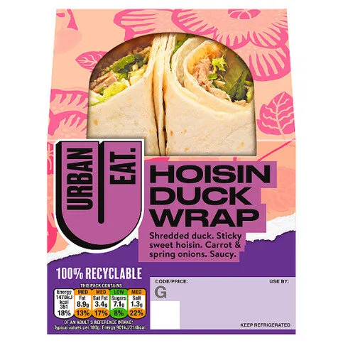 Urban Eat Hoisin Duck Wrap