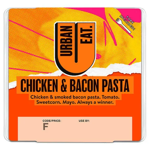 Urban Eat Chicken & Bacon Pasta Salad 265g