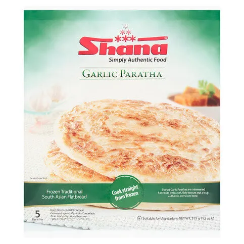 Shana 5 Garlic Paratha 325g