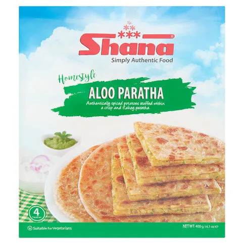 Shana Aloo Paratha 4 Pieces 400g