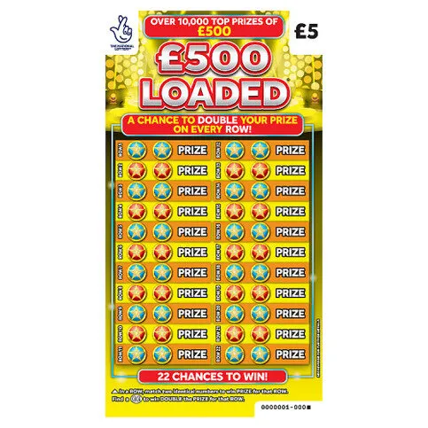 National Lottery £5 £500 £500 Loaded Scratchcard Game