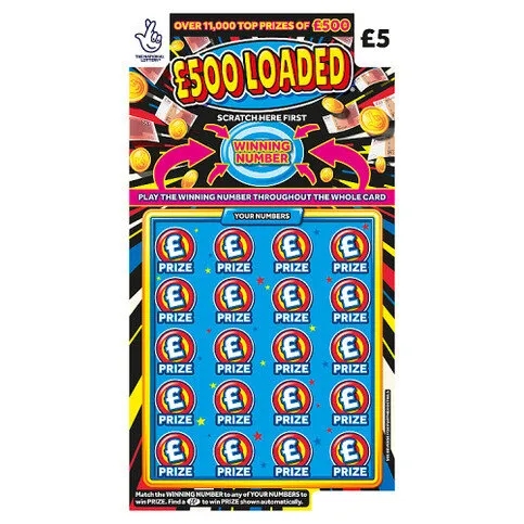 National Lottery £5 £500 £500 Loaded Scratchcard Game
