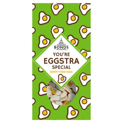 Bonds of London You're Eggstra Special Gummy Fried Eggs 140g