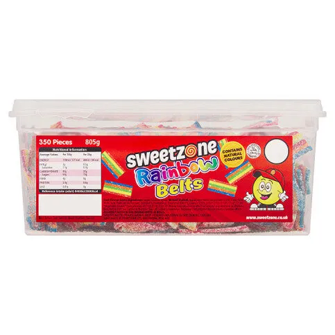 Sweetzone 2 Rainbow Belts 805g