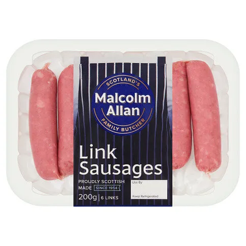 Malcolm Allan 6 Link Sausages 200g