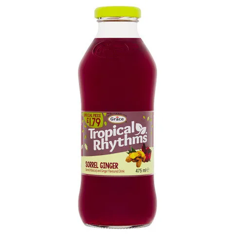 Grace Tropical Rhythms Sorrel Ginger 475ml