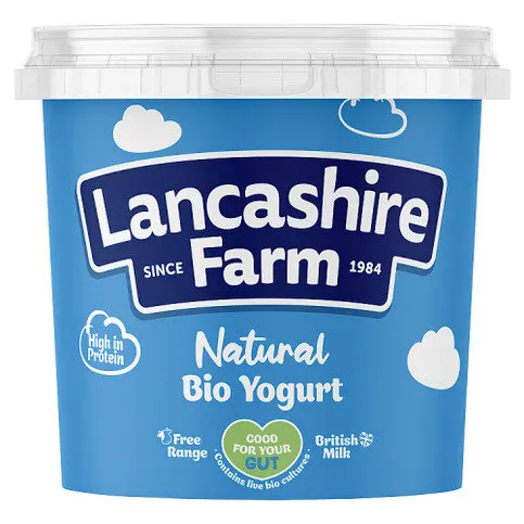 Lancashire Farm Natural Bio Yogurt 1kg