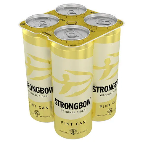 Strongbow Original Cider Pint Cans 4 x 568ml
