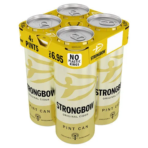 Strongbow Original Cider 6 x 4 x 568ml