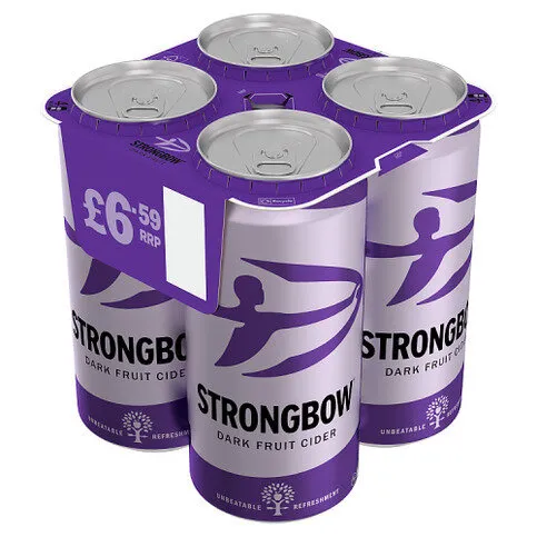 Strongbow Dark Fruit Cider 4 x 440ml