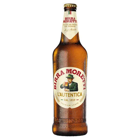 Birra Moretti Lager Beer 660ml Bottle