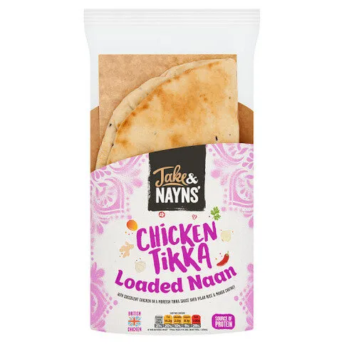 Jake & Nayns' Loaded Naan Chicken Tikka 185g