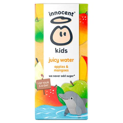 Innocent Kids Apples & Mangoes Juicy Water 200ml