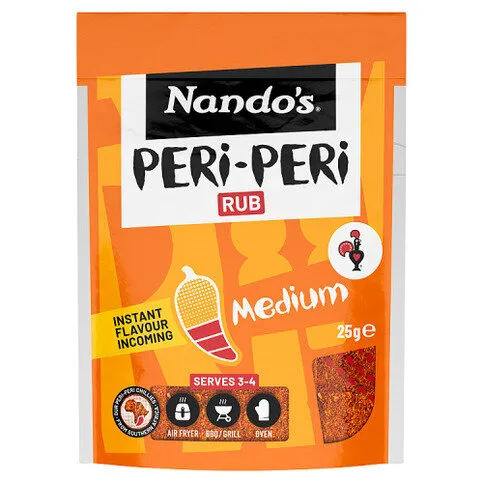 Nando's Peri-Peri Rub Medium 25g