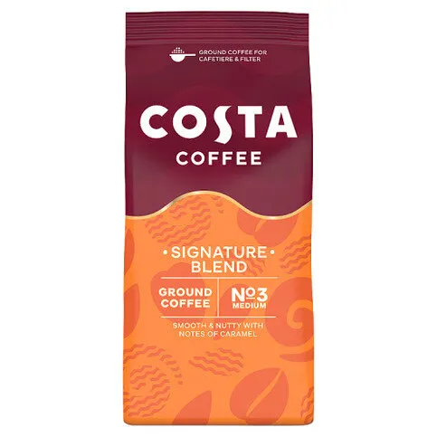 Costa Signature Blend Ground Coffee 200g