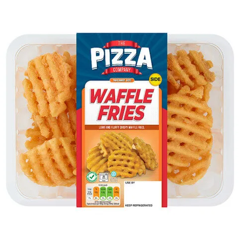 The Pizza Company Takeaway Side Waffle Fries 300g