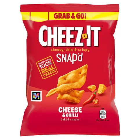 Cheez-It Snap'd Cheese & Chilli Baked Snacks 40g