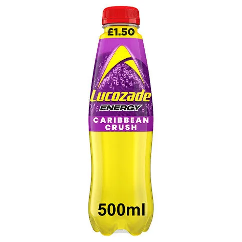Lucozade Energy Drink Caribbean Crush 500ml