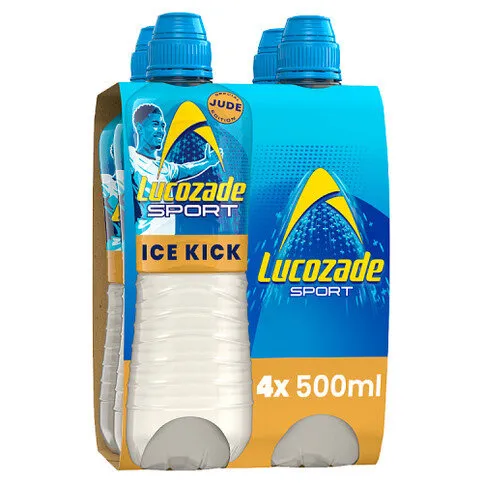Lucozade Isotonic Sports Drink 4 x 500ml