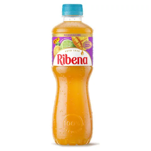 Ribena Mango and Lime No Added Sugar Juice Drink 500ml
