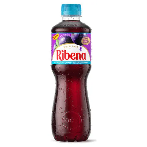 Ribena Blackcurran No Added Sugar Juice Drink 500ml PMP £1.35